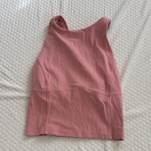 Women's Sleeveless Pink Tank Top LuLulemon Align